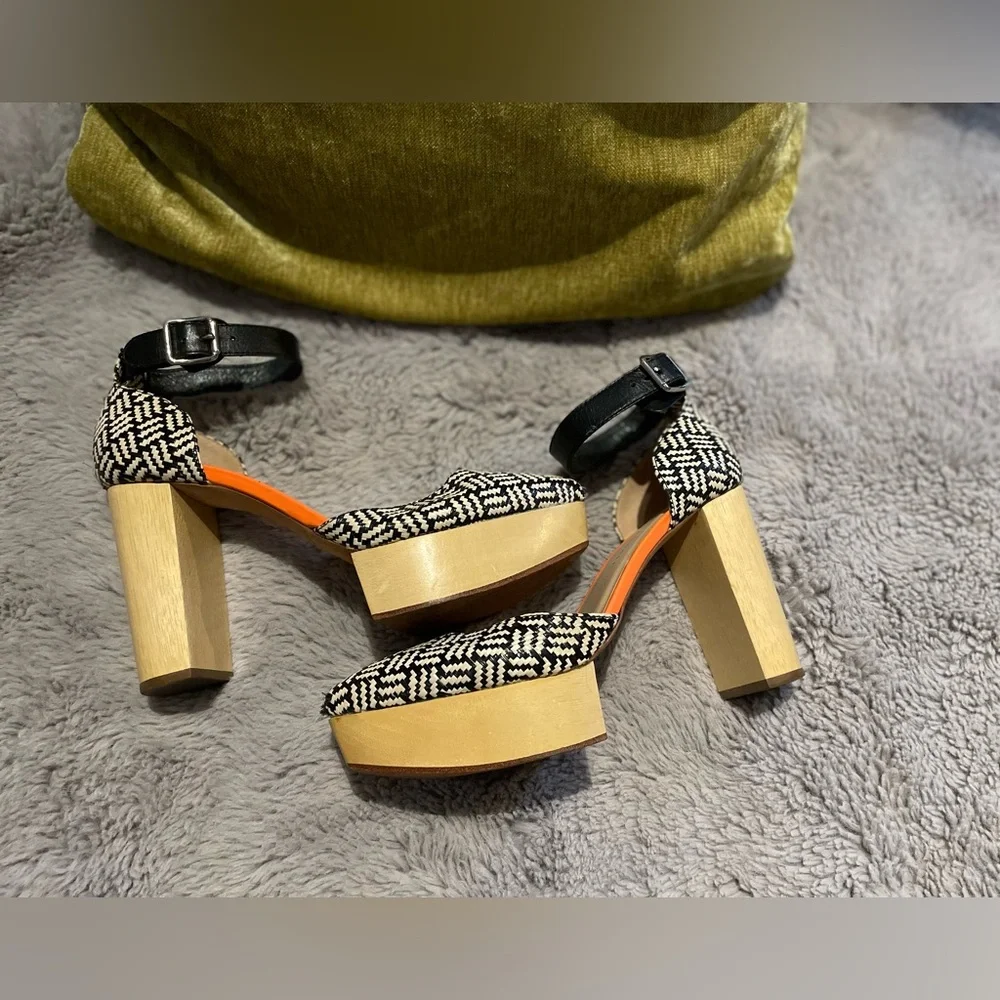 Women’s Loeffler Randall Chunky Heels ( 7.5 ) - Picture 5 of 5